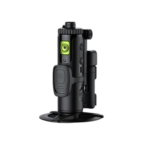 Oraimo FlowMotion Gesture Control Smart Tracking Tripod | 360° Face Tracking Phone Gimbal Stabilizer with Auto Tracking, Vlogging Stand, Selfie Stick & Live Streaming Support
