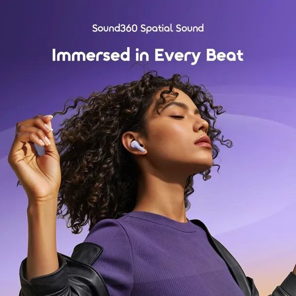 oraimo SpaceBuds Lite Sound360 Anti-Lost True Wireless Earbuds  Sound360 Spatial Audio Smart Earbud Finder Free Anti-Lost Lanyard Included 40-Hr Long Playtime