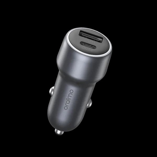 oraimo Bullet 48 48W Car Charger PD&QC 3.0 Compatible  18W+30W Fast Charge USB-A & Type-C Output  Universal Compatibility