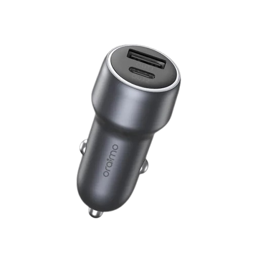 oraimo Bullet 48 48W Car Charger PD&QC 3.0 Compatible  18W+30W Fast Charge USB-A & Type-C Output  Universal Compatibility
