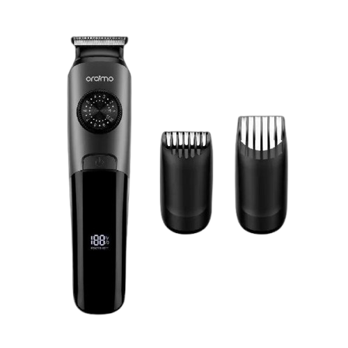 oraimo Smart Trimmer 2 Precision Durable Precision Dial Trimmer Digital LCD Display IPX7 Waterproof 90-minute Runtime  Ultra-sharp and Precise Blades