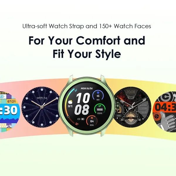 oraimo Watch 2R Colorful 1.39" TFT IP68 Smart Watch AI-generated Watch Faces 7 Days Battery Life 24-hour Health Monitoring  120 Sport Modes