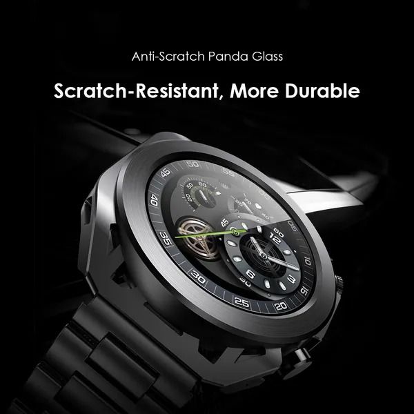 oraimo Watch Pro X 1.43'' Amoled IP68 Smart Watch with 2 Replaceable Watch Cases & Straps Up to 12-Day Usage Time Anti-scratch Panda Glass 2 Extra Replaceable Watch Cases & Straps  IP68 Waterproof
