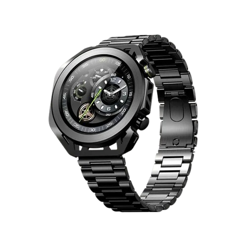 oraimo Watch Pro X 1.43'' Amoled IP68 Smart Watch with 2 Replaceable Watch Cases & Straps Up to 12-Day Usage Time Anti-scratch Panda Glass 2 Extra Replaceable Watch Cases & Straps  IP68 Waterproof