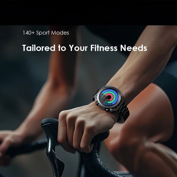 oraimo Watch Pro X 1.43'' Amoled IP68 Smart Watch with 2 Replaceable Watch Cases & Straps Up to 12-Day Usage Time Anti-scratch Panda Glass 2 Extra Replaceable Watch Cases & Straps  IP68 Waterproof