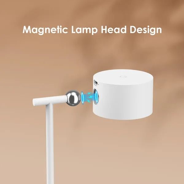 oraimo SmartLamp Flex 4.5W Table Lamp  Magnetic Lamp Head 3 Color Temperature Settings  360° Adjustable Lamp Head