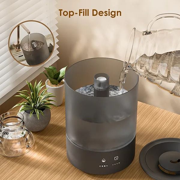 oraimo SmartHumidifier Aura 4L Humidifier 4L Big Capacity  Colorful Ambient Lights Essential Oil Diffusion Timer Setting