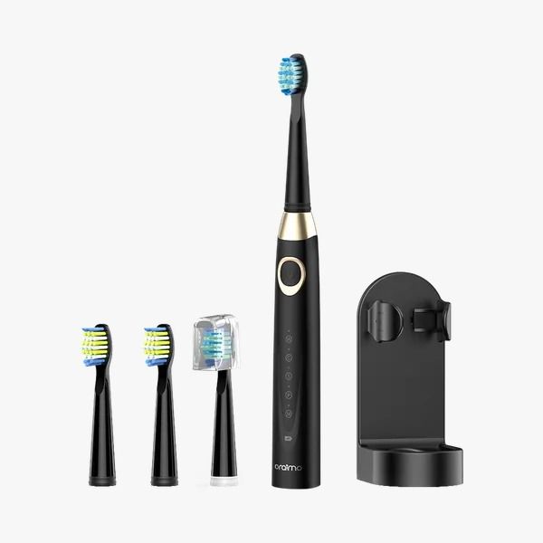 oraimo SmartDent C2 Smart Electric Toothbrush 5 Smart Brushing Modes One Charge for 30 Days  Soft DuPont Bristles 2 Minutes - Smart Timer