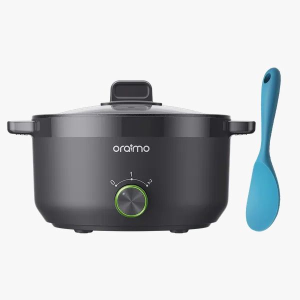 oraimo MultiPot 3L Energe-Saving Electric Cooker Multi-Purpose Pot  Titanium Non-Stick Coating  Prevents Bacterial Growth  LFGB Food Safety Certified
