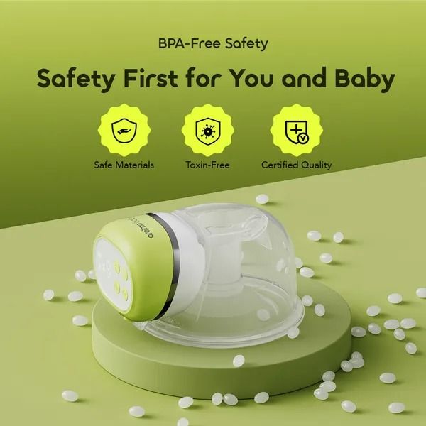 oraimo FreePump Electric Comfortable Wearable Breast Pump Energy Efficient Bpa free Oraimo FreePump Wearable Electric Breast Pump. Hands-Free & Cordless design fits in your bra