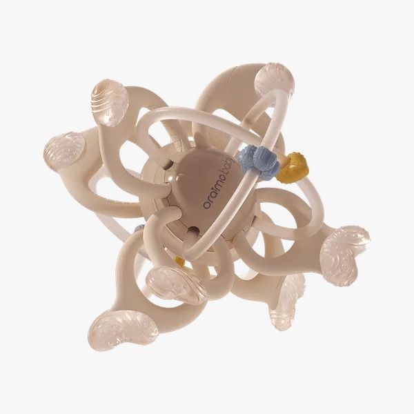 oraimo TinyChew Baby Teething Manhattan Ball Toy  Easy To Grip Feeding Friendly Size Food Grade Silicone  High Temperature Resistant