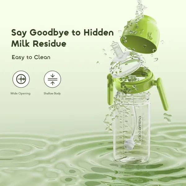 oraimo PureDrink 300 300ml PPSU Baby Bottle  PPSU Material Air Expelling Nipple Design  Easy to Clean Bpa Free