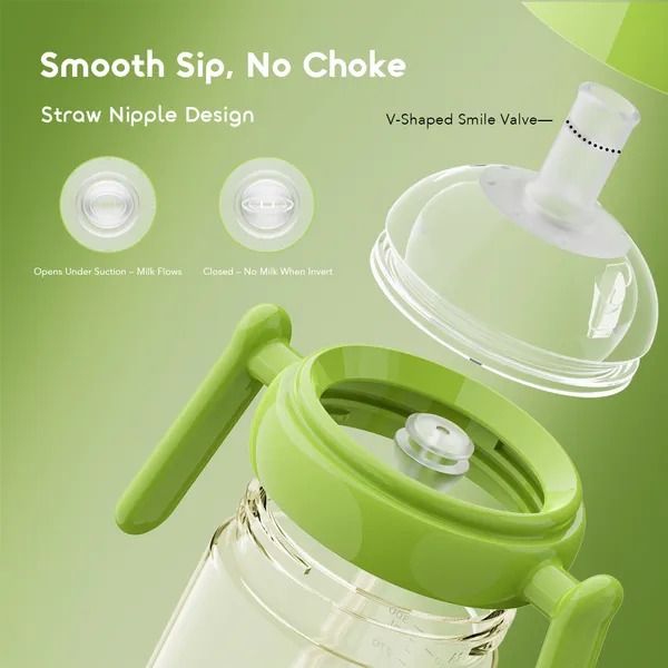 oraimo PureDrink 300 300ml PPSU Baby Bottle  PPSU Material Air Expelling Nipple Design  Easy to Clean Bpa Free