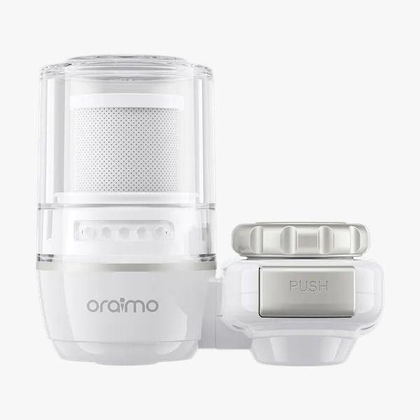 oraimo CleanSip Multi-Layer Faucet Mount Water Filtration System 100L Filtration Capacity  One Touch Purification  Quick Setup
