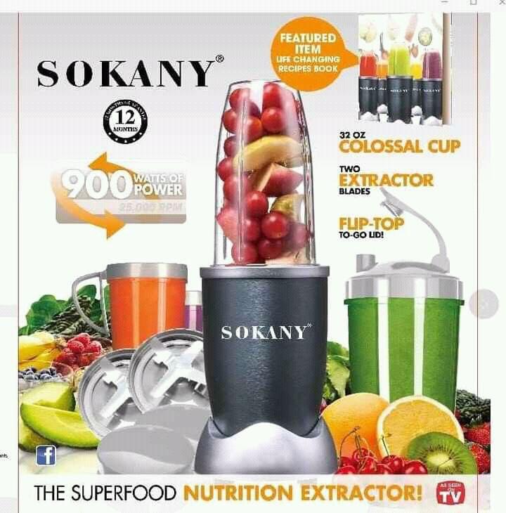 Sokany Magic Nutribullet Juice and extractor Extractor