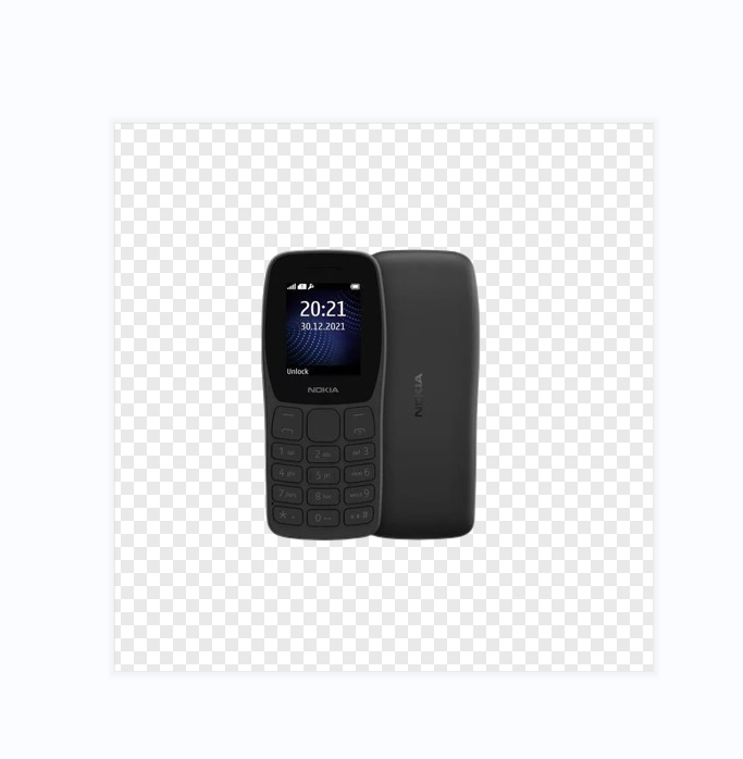 Original New Nokia 106 Feature Phone Kabambe/katululu/mulika mwizi/batton mobile phone 800mAh Battery,1.8'' Display,Dual SIM, FM radio, Flash Light.