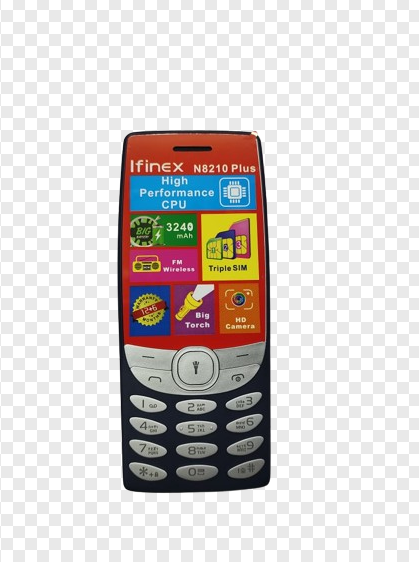 IFINEX N8210 PLUS TRIPPLE SIM-THREE SIM CARD SLOT FEATURE PHONE/KABAMBE/MULIKA MWIZI/BATTON PHONE WIRELESS FM RADIO, STRONG BATTERY 3240 MAH,CAMERA, BIG TORCH 2.8'' SCREEN DISPLAY