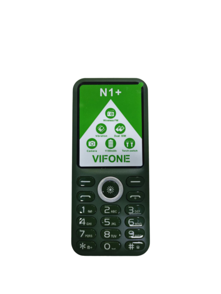 VIFONE N1+ NEW ARRIVAL DUAL SIM CARD BATTERY 1150MAH,WIRELESS FM,BIG TORCH,CAMERA KABAMBE/MULIKA MWIZI/FEATURE PHONE.