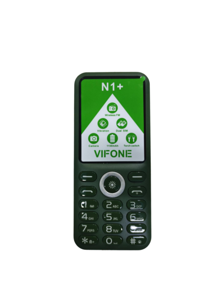 VIFONE N1+ NEW ARRIVAL DUAL SIM CARD BATTERY 1150MAH,WIRELESS FM,BIG TORCH,CAMERA KABAMBE/MULIKA MWIZI/FEATURE PHONE.