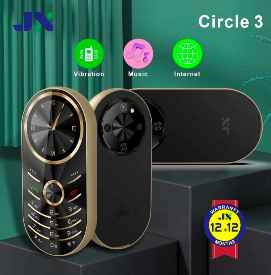 JX CIRCLE 3 NEW ARRIVAL ON OFFER KABAMBE/MULIKA MWIZI/FEATURE PHONE WITH CAMERA, DUAL SIM, INTERNET CONNECTIVITY ONE YEAR WARRANTY
