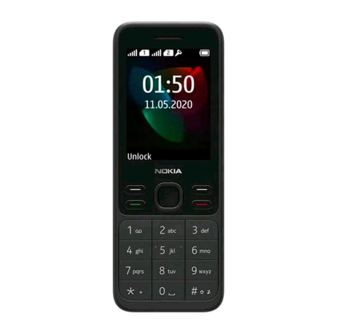 ORIGINAL NOKIA 150 (ON OFFER) DUAL SIM CARD, BATTERY 1020MAH, 2.4" SCREEN DISPLAY, CAMERA, KABAMBE/MULIKA MWIZI/FEATURE PHONE.