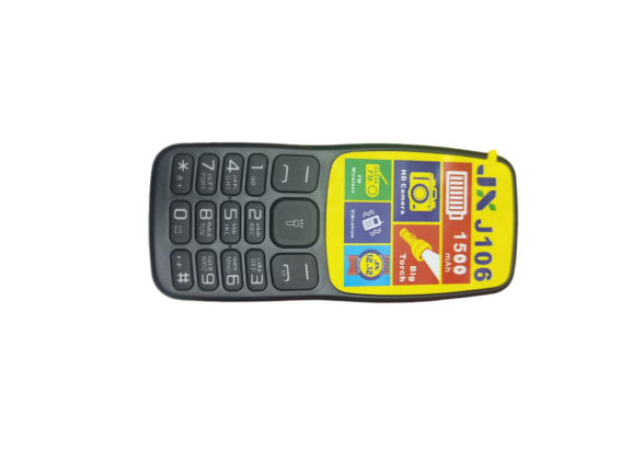 (LIMITED OFFER) JX J106 BIG TORCH, BATTERY 1500MAH WIRELESS FM, SCREEN DISPLAY 1.77" KABAMBE/KATULULU/MULIKA MWIZI/BATTON/FEATURE PHONE.