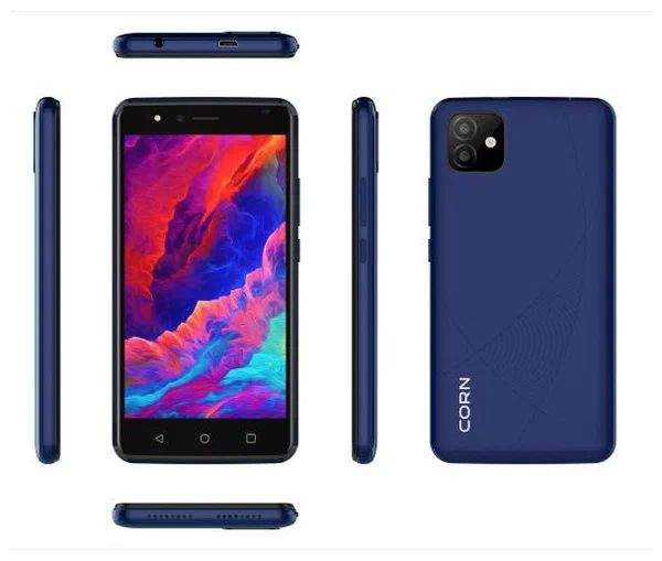 NEW CORN X50 2GB RAM+16GB ROM,BATTERY 2000mAh NETWORK 4G SCREEN DISPLAY 5.0'' CAMERA 2MP SELFIE+5MP MAIN DUAL SIM CARD CHEAP/AFFORDABLE SMART PHONE LATEST MODEL.