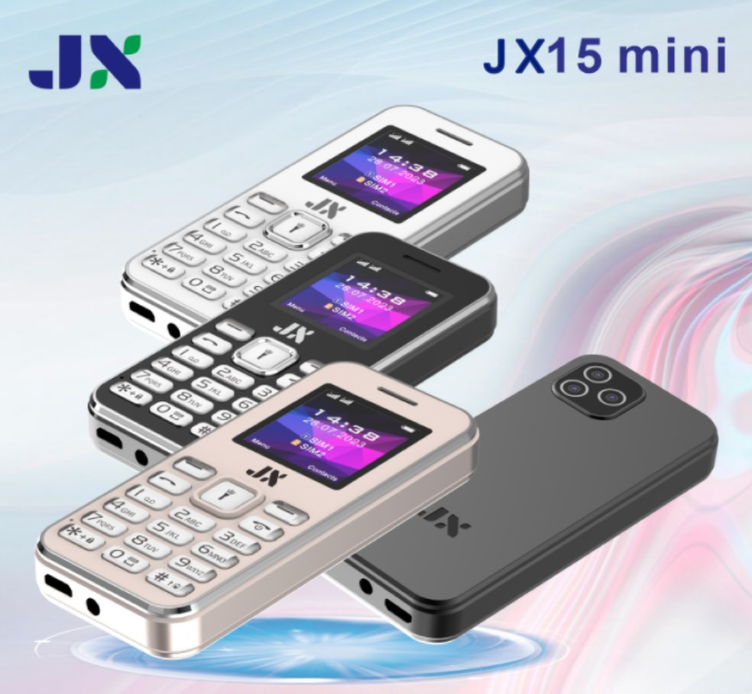 (ON OFFER) JX 15MINI WIRELESS FM,TORCH,CAMERA, KABAMBE/KATULULU/MULIKA MWIZI/FEATURE PHONE ONE YEAR WARRANTY VIBRATION DUAL-TWO SIM CARD SCREEN DISPLAY 1.44, 1500mAH STRONG BATTERY