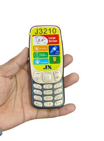 JX J3210 2.4'' LARGE SCREEN DISPLAY FM WIRELESS TORCH LIGHT FACEBOOK BIG,LONG STANDING BATTERY 3200MAH VIBRATION HD CAMERA 12 MONTHS WARRANTY