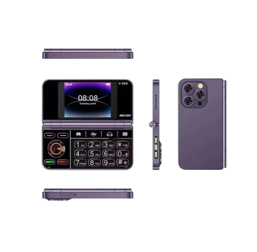 UGBAD U30 PRO FLIP MOBILE PHONE 2 SIM CARD SLOT 3 POWERFULL TORCH BIG BATTERY 2500MAH SCREEN 2.8 HD 0.3 MP CAMERA BLUETOOTH WIRELESS FM MEMORY CARD SUPPORT UP 32GB TYPE C CHARGER KABAMBE/KATULULU
