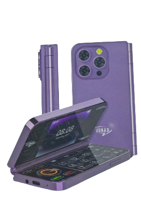 UGBAD U30 PRO FLIP MOBILE PHONE 2 SIM CARD SLOT 3 POWERFULL TORCH BIG BATTERY 2500MAH SCREEN 2.8 HD 0.3 MP CAMERA BLUETOOTH WIRELESS FM MEMORY CARD SUPPORT UP 32GB TYPE C CHARGER KABAMBE/KATULULU