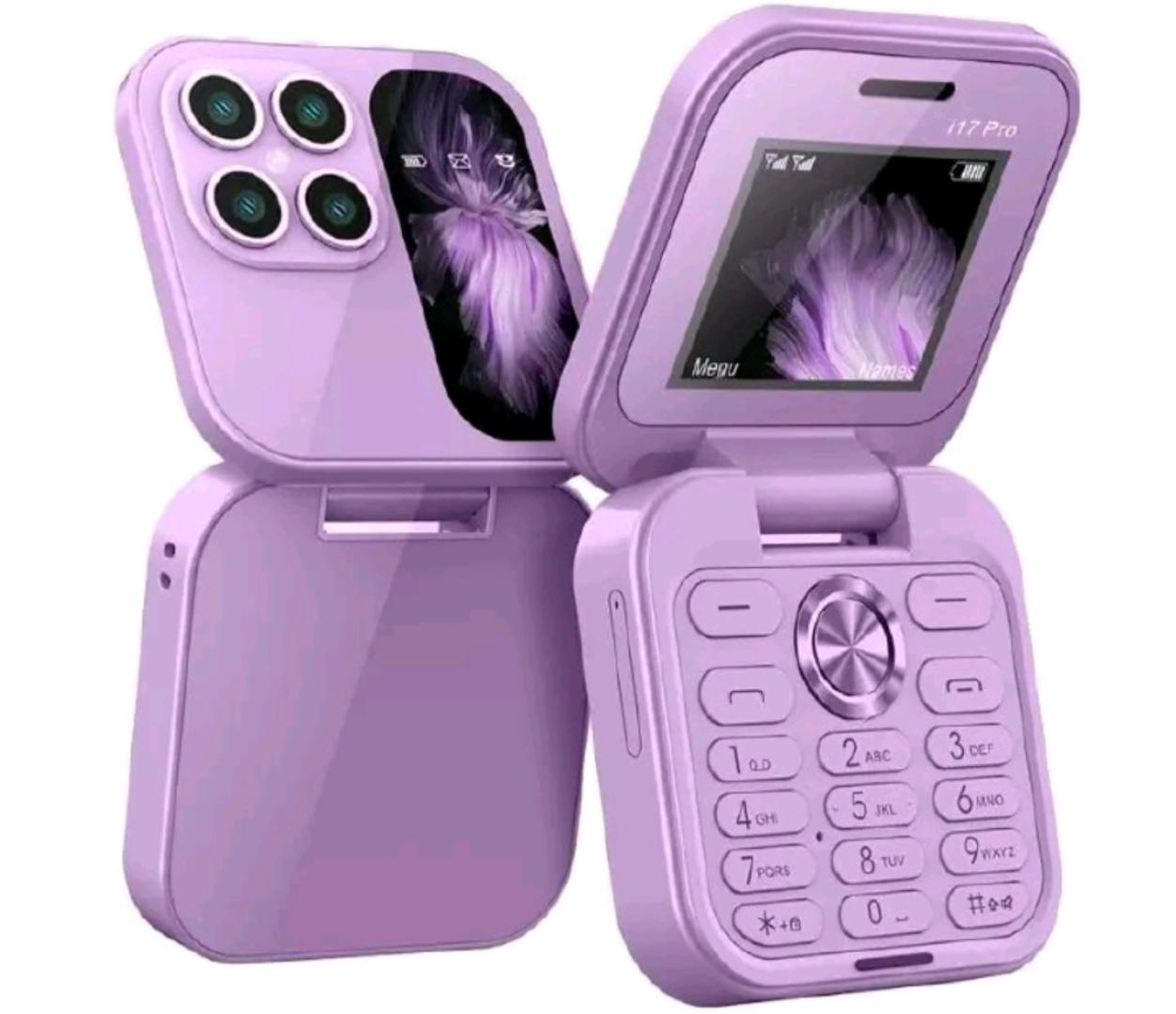 NEMOJO i17 PRO FLIP PHONE DUAL SIM CARD TWO-2 SIM CARD SLOT BATTERY 1300MAH FM RADIO 1.8 INCH SCREEN DISPLAY FOLDABLE PHONE NEW ARRIVAL ON OFFER KABAMBE/KATULULU/MULIKA MWIZI/FEATURE PHONE.