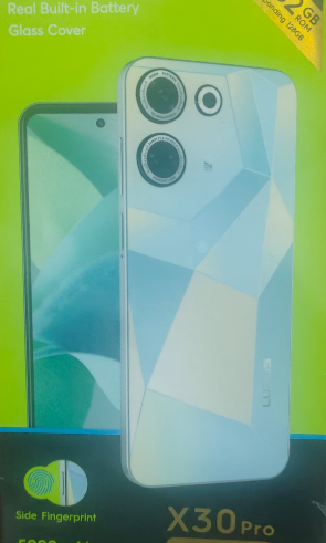 NEW LUXUS X30 PRO MAX 32GB ROM+2GB RAM STRONG BATTERY 5000MAH,13MP CLEAR 
 REAR CAMERA+5MP FRONT CAMERA SIDE FINGERPRINT, TYPE C FAST CHARGER,BIG SCREEN 6.8'' SCREEN SMART PHONE ONE YEAR WARRANTY