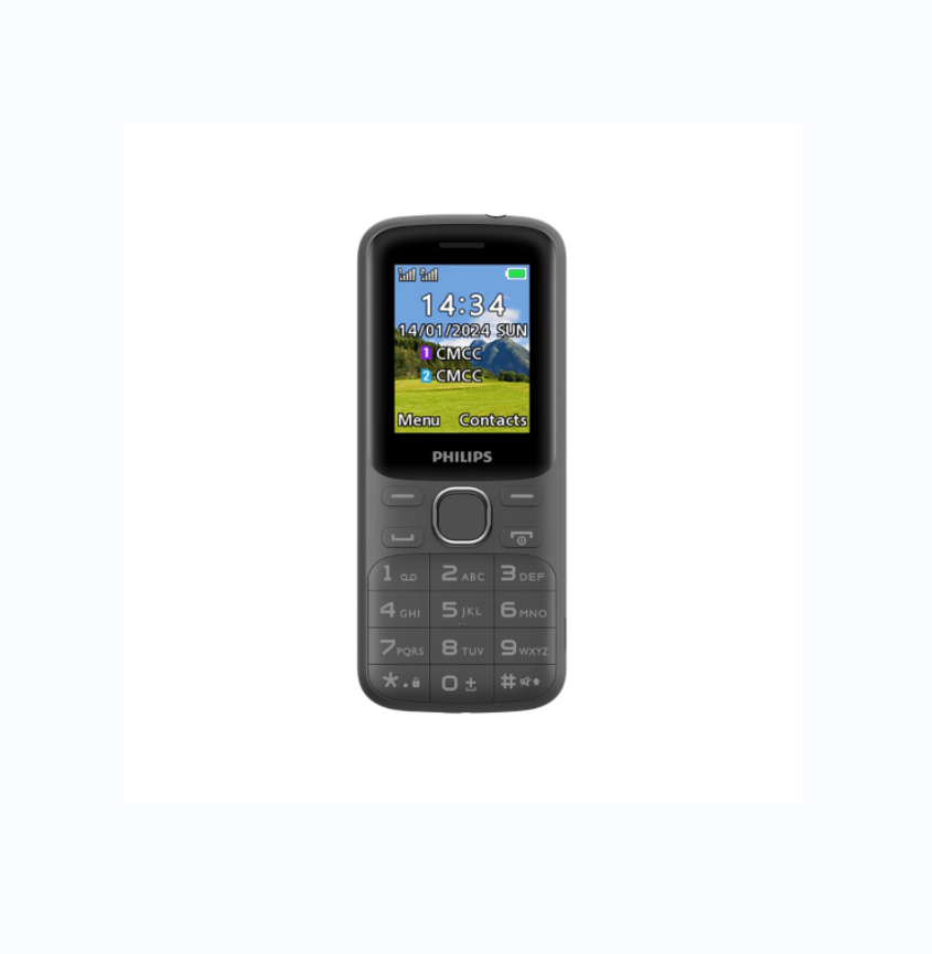 PHILIPS FUN101 BATTERY CAPACITY 1500MAH SCREEN 2 INCHES TYPE C CHARGER KABAMBE/KATULULU/MULIKA MWIZI/FEATURE PHONE/BUTTON MOBLE PHONE ONE YEAR WARRANTY
