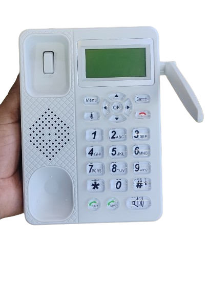 SQ LS 810 DESKTOP WIRELESS PHONE LANDLINE DUAL SIM CARD SMS FUNCTIONALITY DESKTOP TELEPHONE OFFICE/HOME PHONE KABAMBE/FEATURE PHONE.