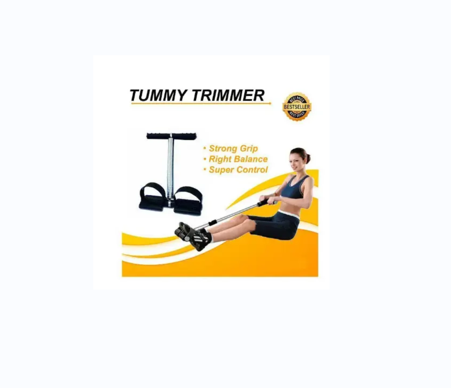 TUMMY TRIMMER SLIMMING TUMMY EXERCISER FOR FAT LOSS AND SLIM WAIST TUMMY TRIMMER FOR SPORTS HOME GYM EASY TO USE TIGHTENS HIPS TUMMY TRIMMER WAIST TRAINER ELASTIC BODYBUILDING FITNESS SLIMMING TRAINER