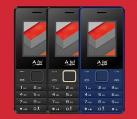 ATEL 2160 SCREEN 1.77’’ BRIGHT TORCH BATTERY 1000MAH RAER CAMERA KABAMBE /MULIKA MWIZI/BUTTON MOBILE PHONE