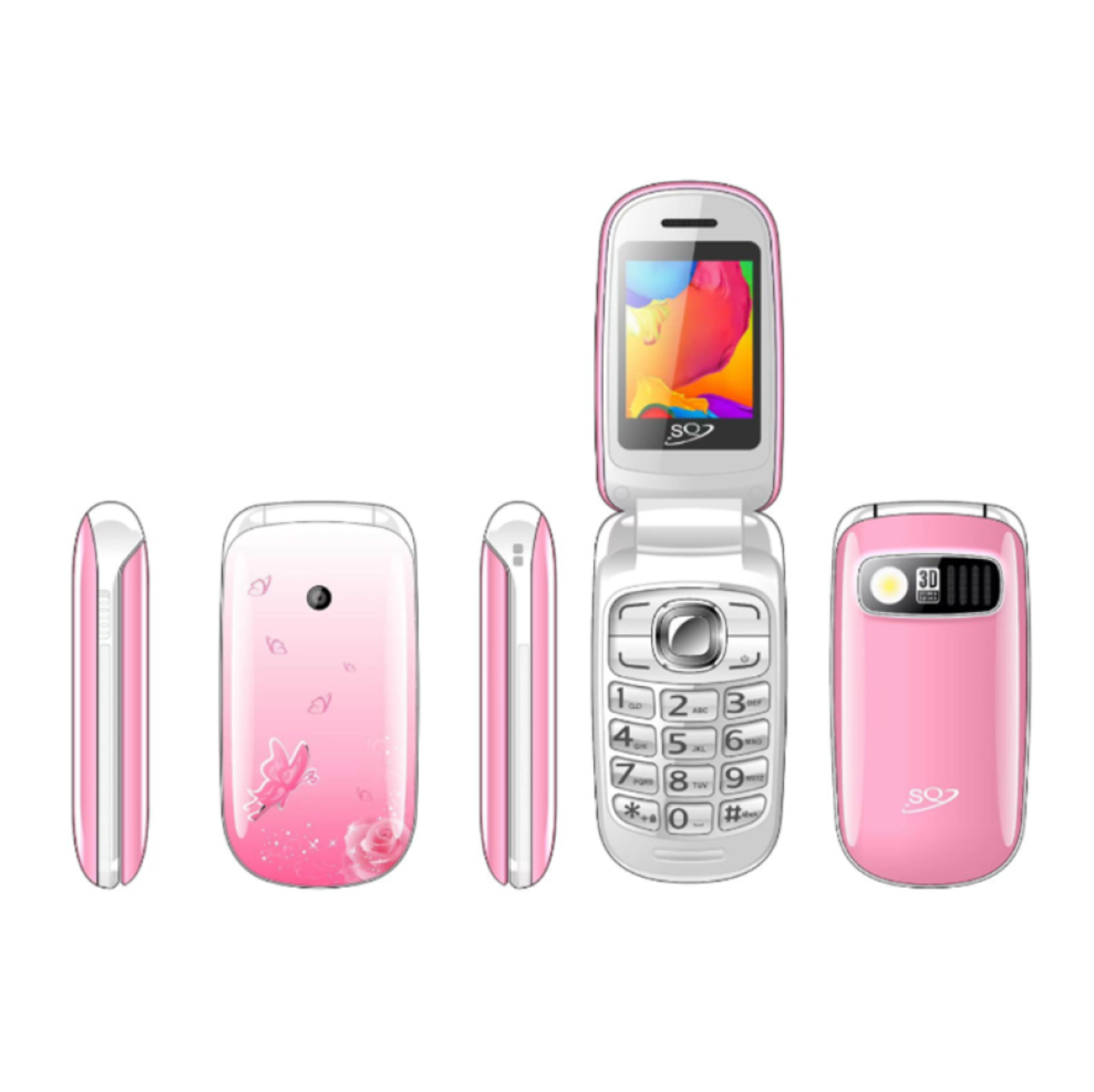 SQ 666 FLIP PHONE BATTERY 1150MAH DUAL SIM SCREEN 1.77’’ BIG SPEAKER CAMERA FM WIRELESS 1 YEAR WARRANTY LED TORCH TWO SIM CARD SLOT KABAMBE/KATULULU/MULIKA MWIZI/FEATURE PHONE