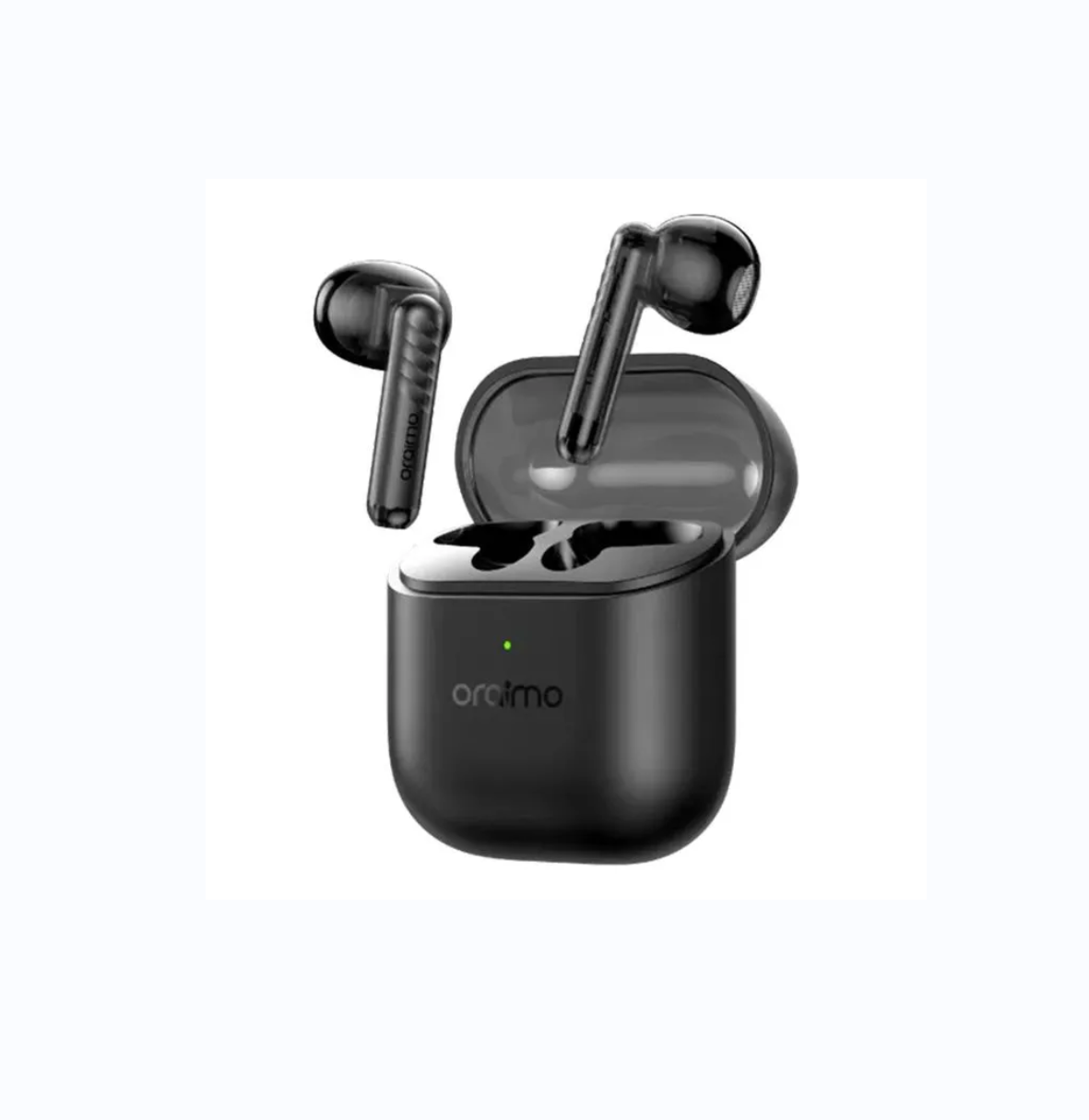 ORIGINAL ORAIMO AIR PODS FREEPODS NEO OTW-330S 50 HOUR LONG PLAYTIME HALF-IN-EAR COMFORT HD VOICE I YEAR WARRANTY TYPE-C CHARGER HAVY BASS EARBUDS