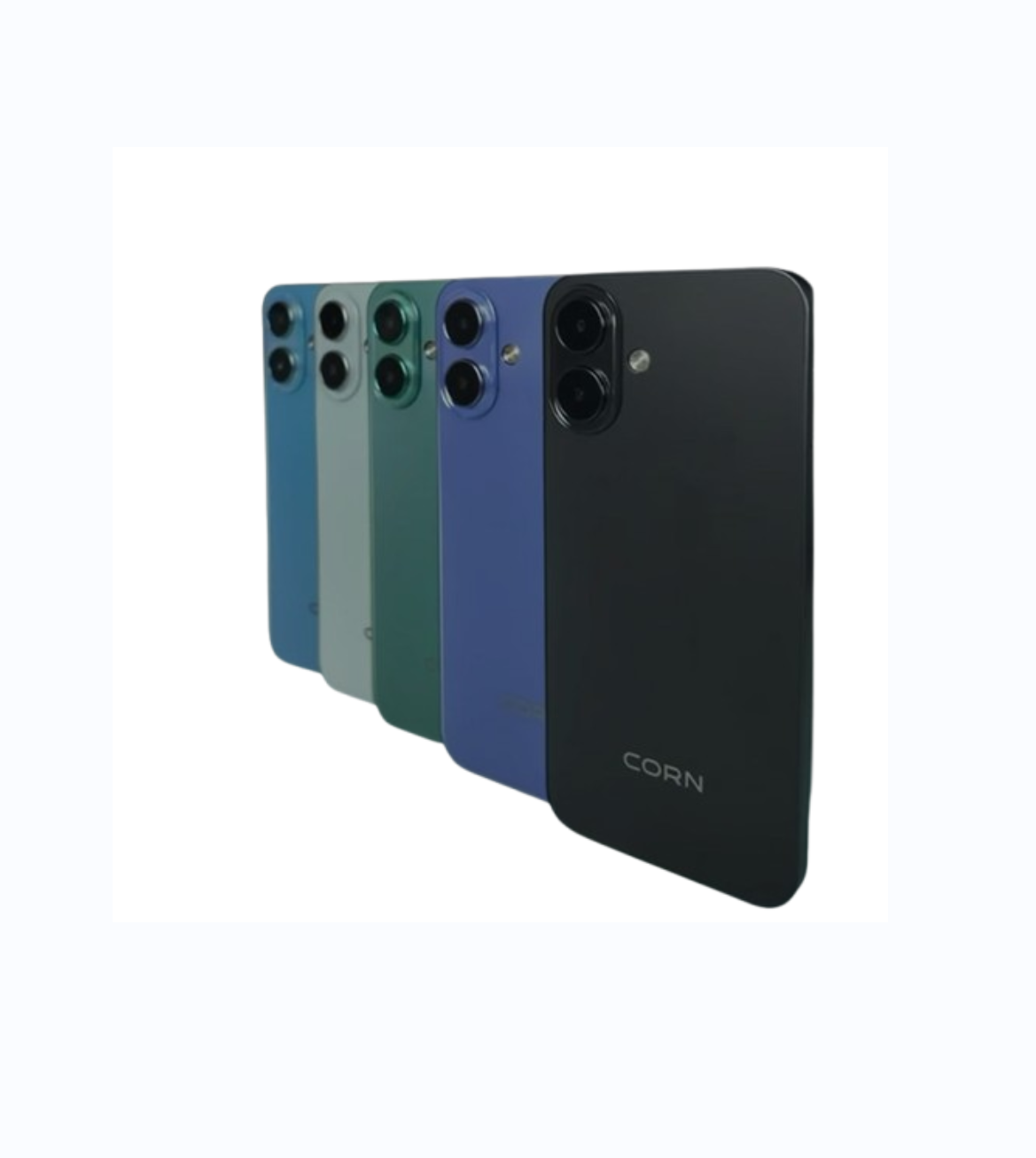 CORN C17 MAX STORAGE 64GB ROM+5GB RAM(2+3 EXTENDED) CAMERA BACK 13MP+FRONT 8MP SCREEN 6.67’’ BATTERY 5000MAH 10W FAST CHARGER TYPE C 3G NETWORK DUAL SPEAKER  SIDE FINGERPRINT SMART PHONE WITH WARRANTY