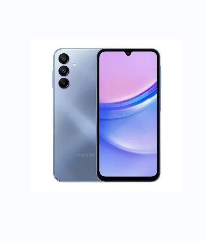 ORIGINAL SAMSUNG GALAXY A15 STORAGE 256GB+8GB TRIPLE CAMERA 50MP MEDIATEK HELIO G99 SCREEN DISPLAY 6.5" ANDROID 14 25W LONG LASTING BATTERY CAPACITY 5000MAH FAST CHARGING TYPE-C CHARGER SAMSUNG PHONES