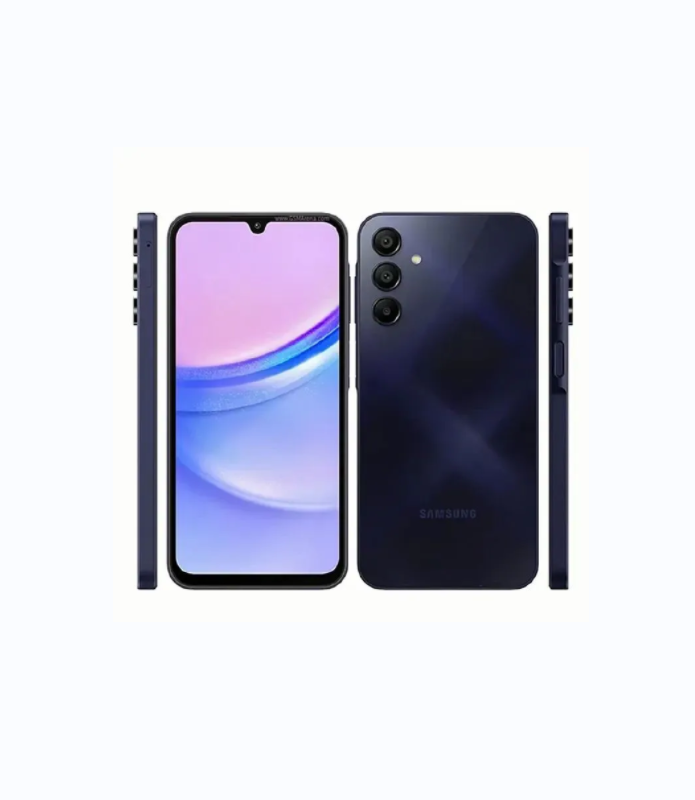 ORIGINAL SAMSUNG GALAXY A15 STORAGE 256GB+8GB TRIPLE CAMERA 50MP MEDIATEK HELIO G99 SCREEN DISPLAY 6.5" ANDROID 14 25W LONG LASTING BATTERY CAPACITY 5000MAH FAST CHARGING TYPE-C CHARGER SAMSUNG PHONES