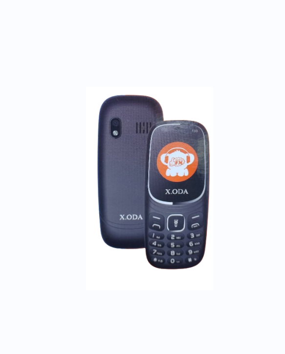 NEW X.ODA T33 BUTTON PHONE WITH TORCH LIGHT WIRELESS FM BATTERY CAPACITY 800MAH CAMERA SCREEN 1.77’’ DUAL SIM CARD CAMERA VIBRATION KABAMBE/MULIKA MWIZI FEATURED MOBILE PHONE