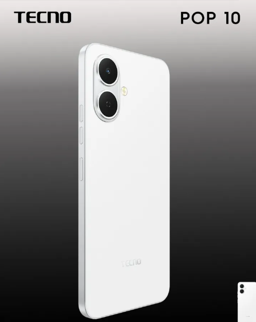 [NEW ARRIVAL]TECNO POP 10 64GB + 6(3+3)GB 4G NETWORK 6.67" 120HZ HOLE SCREEN DUAL SPEAKERS IP64 WATERPROOF 13MP 5000MAH 15W TYPE-C ANDROID 15 DUAL SIM SIDE FINGERPRINT UNLOCK MART PHONE ON OFFER