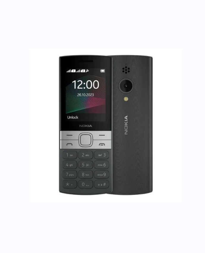 ORIGINAL NOKIA 150 (ON OFFER) DUAL SIM CARD, BATTERY 1020MAH, 2.4" SCREEN DISPLAY, CAMERA, KABAMBE/MULIKA MWIZI/FEATURE PHONE NEW ARRIVAL NOKIA PHONE