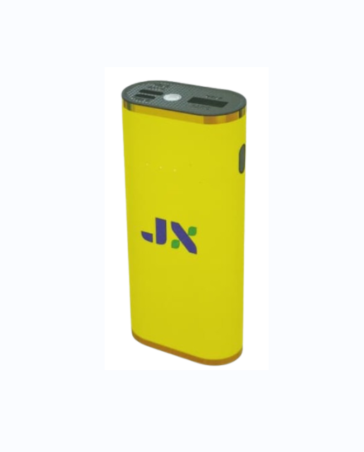 JX PB06 POWER BANK WITH BIG TORCH BIDIRECTIONAL CHARGING TWO CHARGING SLOTS TYPE C CHARGER AND USB PORT CAPACITY 6000MAH 1 YEAR WARRANTY PORTABLE POWER BANKS CHEAP POWER BANK ON OFFER