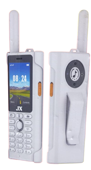 JX T3 SCREEN 2.4’’ BATTERY 4000MAH VIBRATION FM WIRELESS BIG TORCH LIGHTHD CAMERA KABAMBE/MULIKA MWIZI/BUTTON MOBILE PHONE AERIAL PHONE 1 YEAR WARRANTY ON OFFER