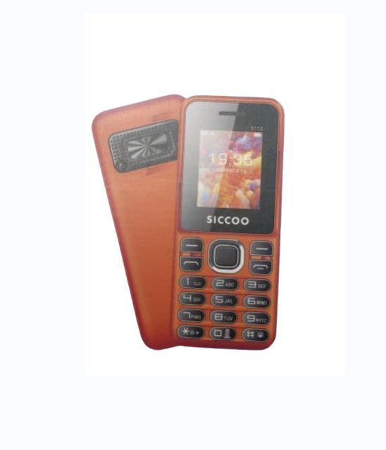 SICCOO S112 SCREEN DISPLAY 1.77’’ GOOD CAMERA MP4 PLAYER WIRELESS FM RADIO GAMES FACEBOOK SUPER SPEAKER VIBRATION TORCH LIGHT KABAMBE KATULULU MULIKA MWIZI BUTTON PHONE WITH  1 YEAR WARRANTY