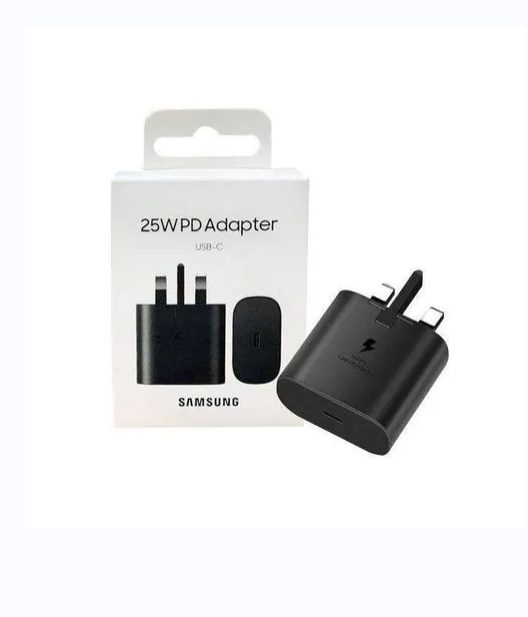 ORIGINAL SAMSUNG CHARGER 25W FAST CHARGER TYPE C CHARGER 25WATTS USB C ADAPTER HEAD ONLY
