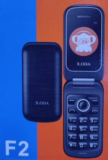 X.ODA F2 SCREEN 1.77’’ DUAL SIM REAR CAMERA VIBRATION BATTERY 800MAH TORCH LIGHT WIRELESS FM KABAMBE FLIP PHONE FOLDABLE BUTTON PHONE ON OFFER
